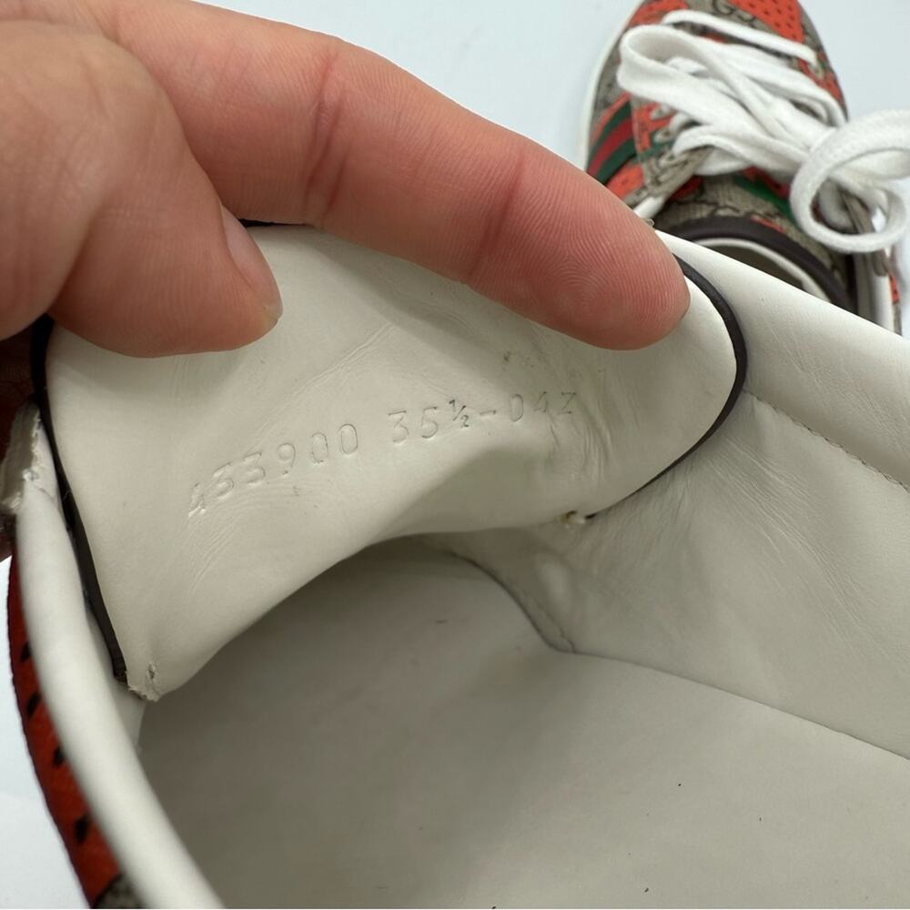 Gucci Ace Strawberry Sneaker - Picture 9 of 12